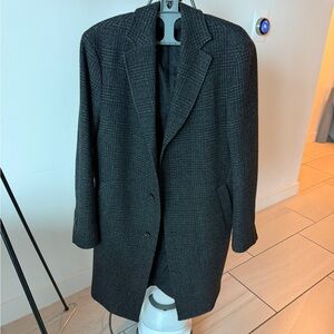 Massimo Dutti Dark Gray Trench Coat